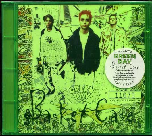 Green Day – Basket Case – CD (Collectors Edition, Green Jewel Case, Single,  Numbered), 1994 [r559128] | Discogs
