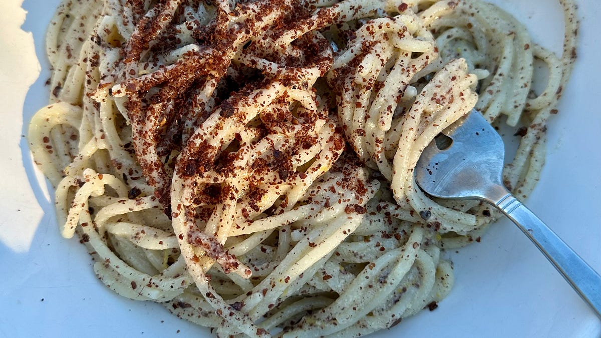 Pasta al Limone Walked So This Baby Could FLY