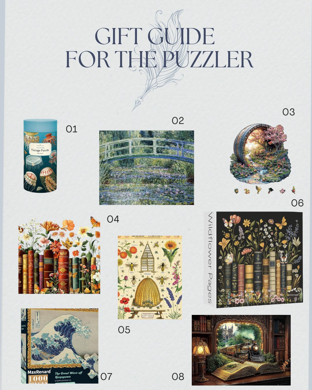 Gift Guide: For the Puzzler - by Christa L Sagmoe