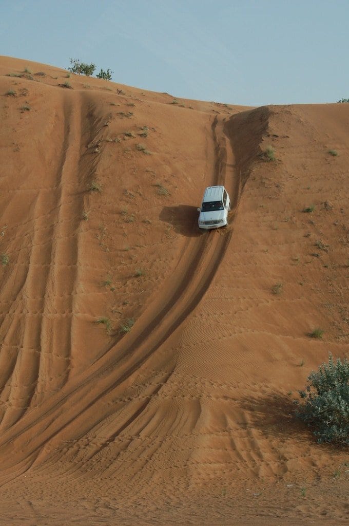 Dune bashing!
