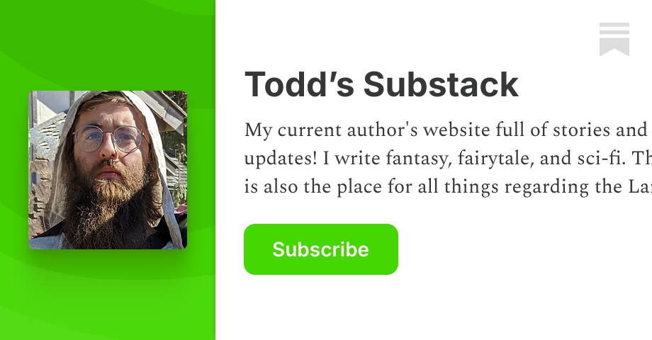 Todd’s Substack | Substack