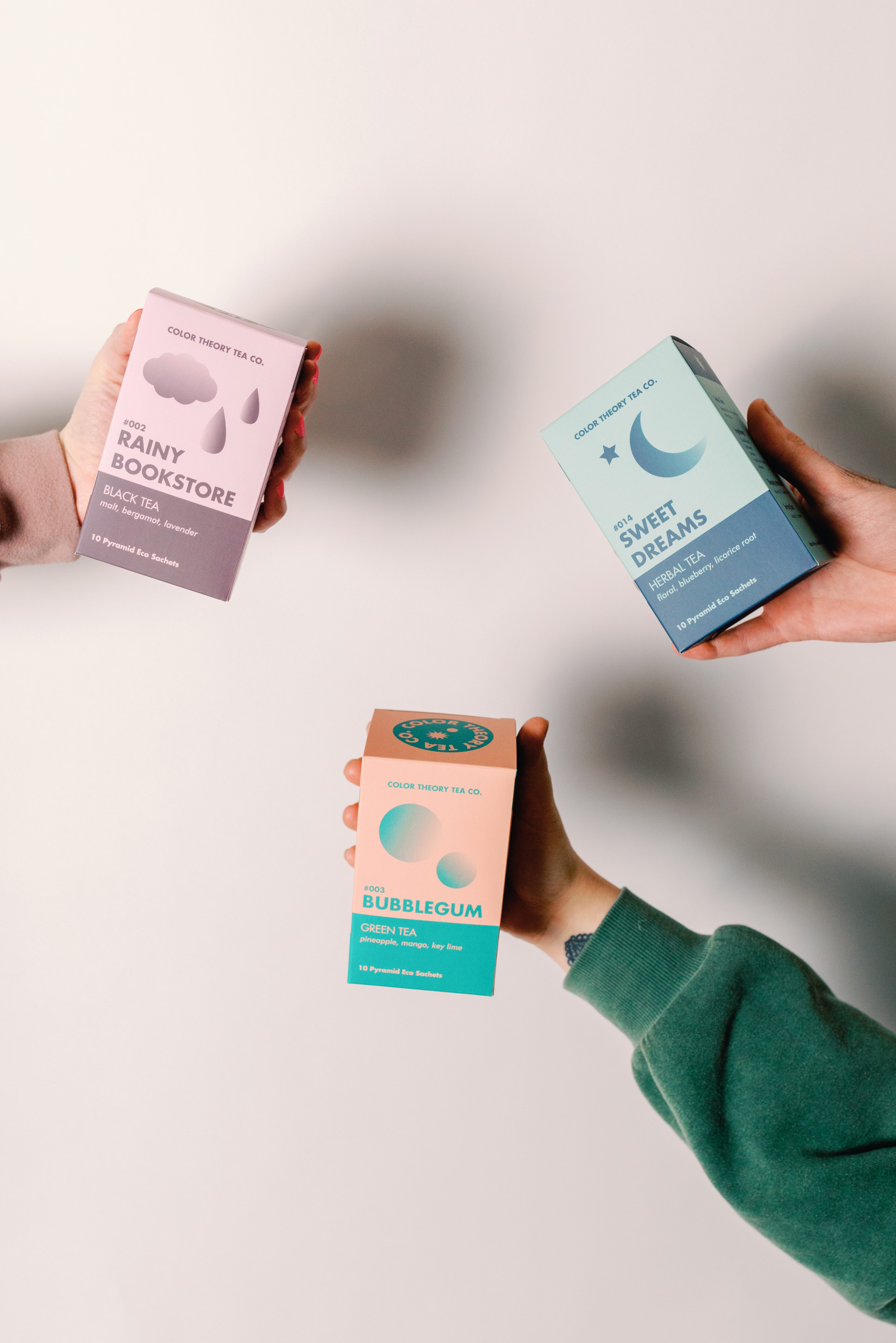 How I Designed A Colorful Tea Brand - by Jenna O'Brien