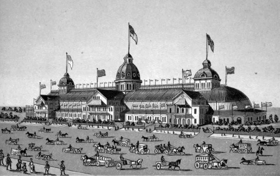 the interstate industrial building in chicago on michigan ave later replaced with the art institute of chicgao 