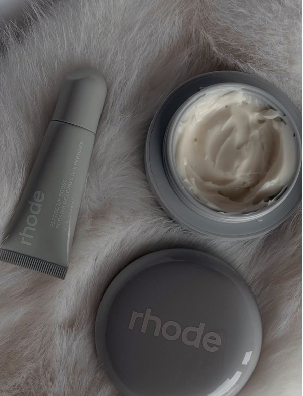 Rhode Caffeine Reset Mask  Rhode Peptide Lip Boost Sugarmint The Beauty Ed®