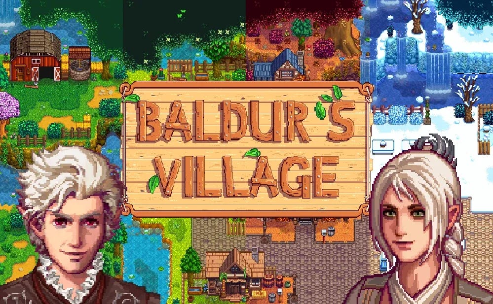 Baldur's Gate 3 Mod For Stardew Valley Back Online After Wizards Of The Coast Admits "DMCA Takedown Was Issued Mistakenly"