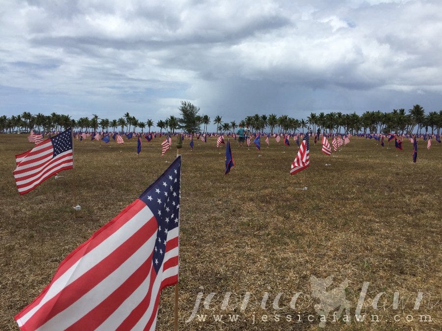 2016-05-30 Memorial Day Flags 2