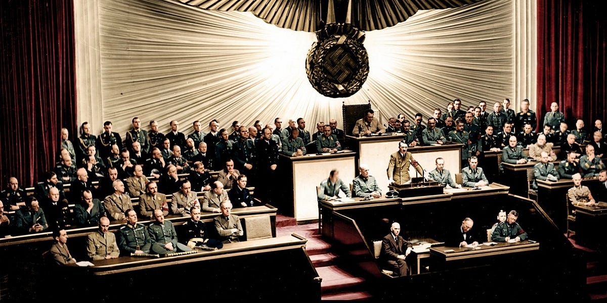 &hellip;the forces endeavoring to enslave the entire world&hellip;&rdquo;