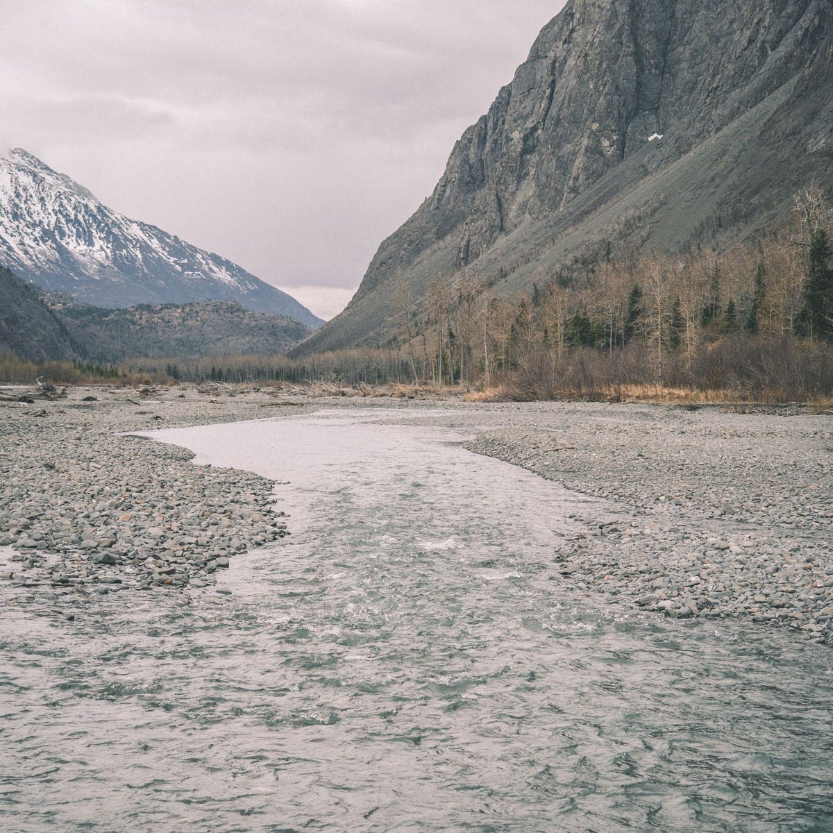 Eagle River in spring.