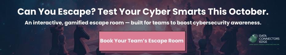 Make Cybersecurity Awareness Month Unforgettable with Virtual Escape Rooms (Oct. 2025) Make Cybersecurity Awareness Month Unforgettable with Virtual Escape Rooms (Oct. 2025)