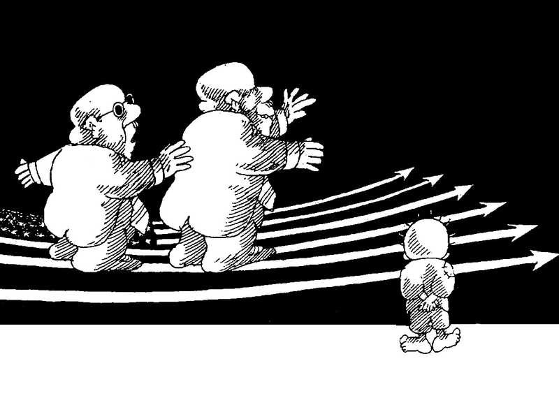 'Amel-Ba'al, Canaan48, Palestine, Art by Naji al-Ali