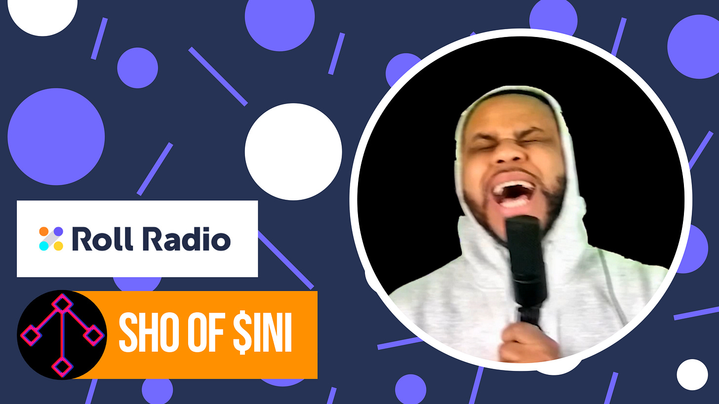 Roll Radio E021: Online Events, The Metaverse, and Social Tokens with Sho Roll Radio E021: Online Events, The Metaverse, and Social Tokens with Sho