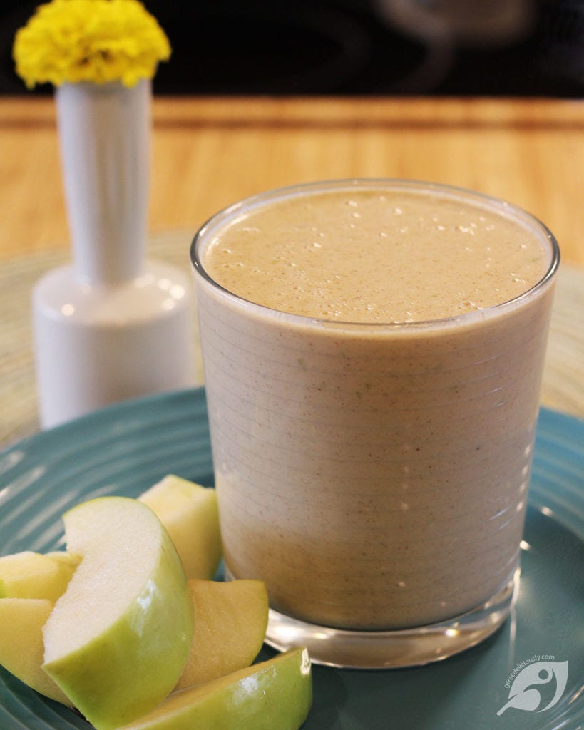 Chocolate Almond Apple Oatmeal Protein Shake Chocolate Almond Apple Oatmeal Protein Shake