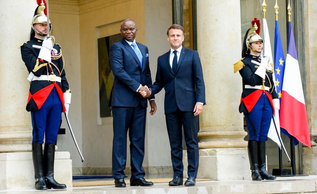France : Emmanuel Macron et Brice Clotaire Oligui Nguema se sont parlés -  EQUATEUR