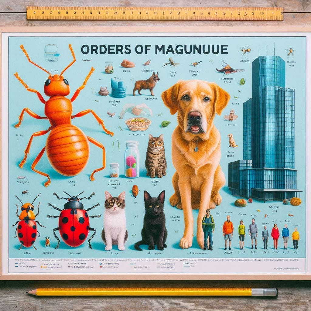orders of magnitude