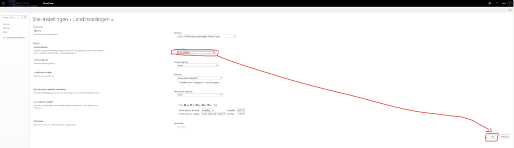 Tuto : Comment changer la langue de mon OneDrive