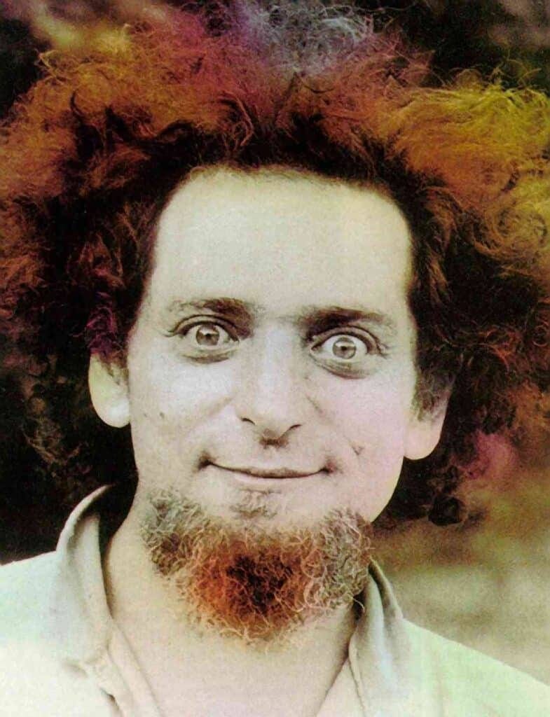 Portrait of the French writer Georges Perec Portrait of the French writer Georges Perec