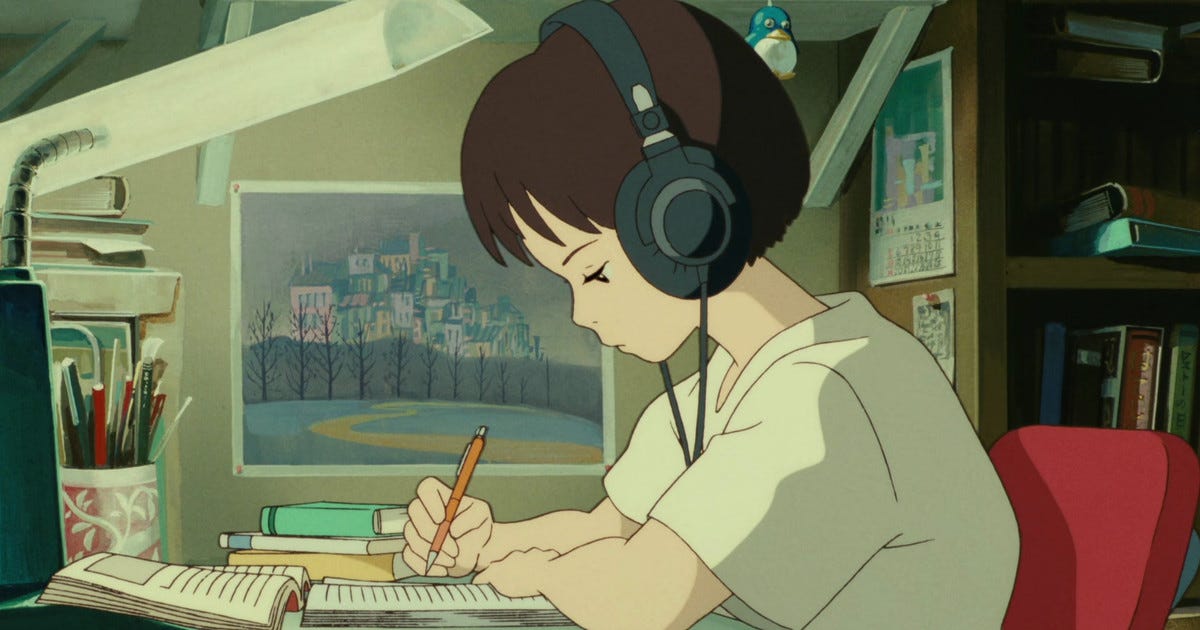 Whisper of the Heart Retrospective: The Real Story Behind the Lo-Fi Hip Hop  Study Girl - Anime News Network