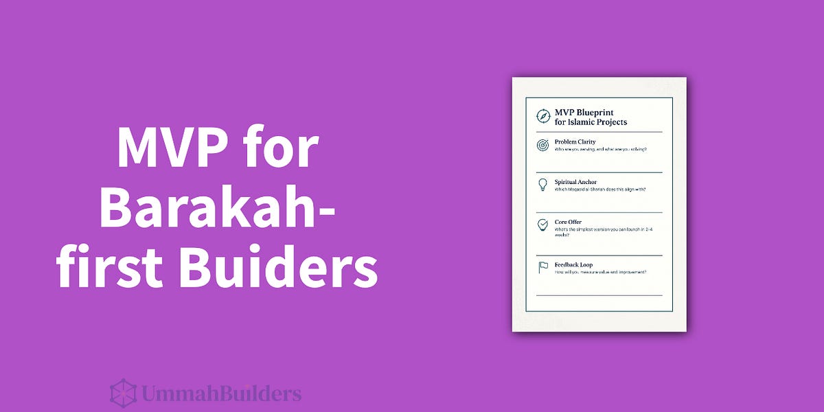 Build Before You Launch: How to Prototype Islamic Projects Without Burnout or Perfection Paralysis