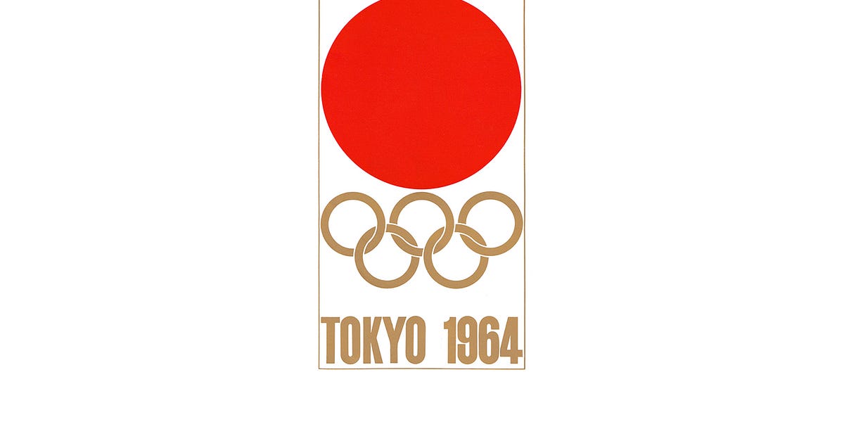 TOKYO OLYMPICS　1964　東京オリンピック Japan] 1964 Tokyo Olympic Games Commemorative Medal [C