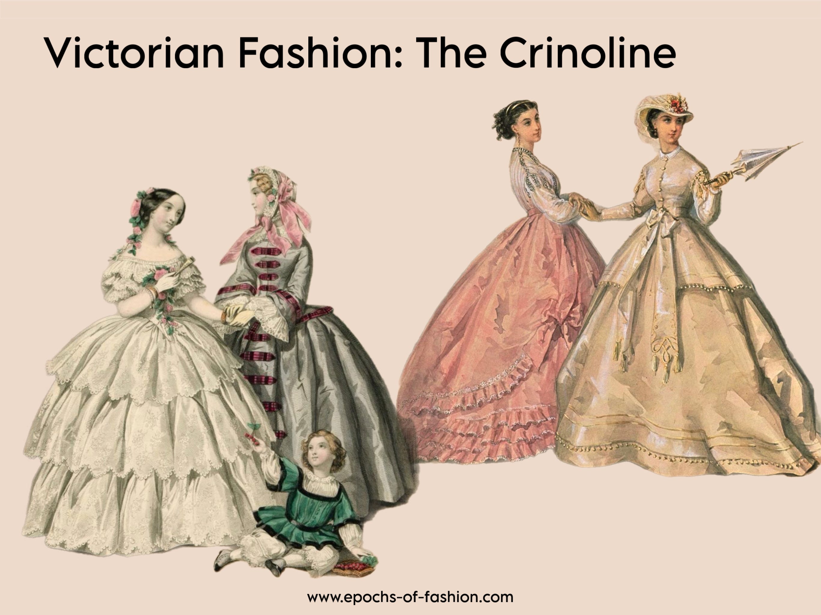 Changing Victorian Fashions - The Crinoline Changing Victorian Fashions - The Crinoline