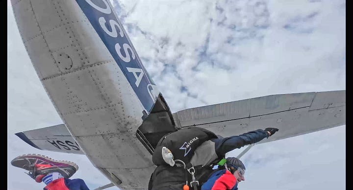 tandem skydive