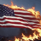 Free Speech Lover Donald Trump Pretends To Make Flag Burning Illegal