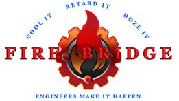 A logo with a fire and gears

AI-generated content may be incorrect.