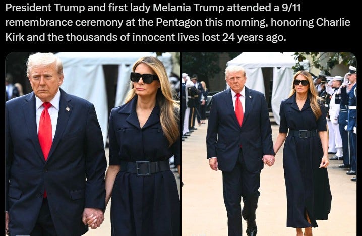 President Trump Honors the Nearly 3,000 Victims of the 9/11 Terror Attacks