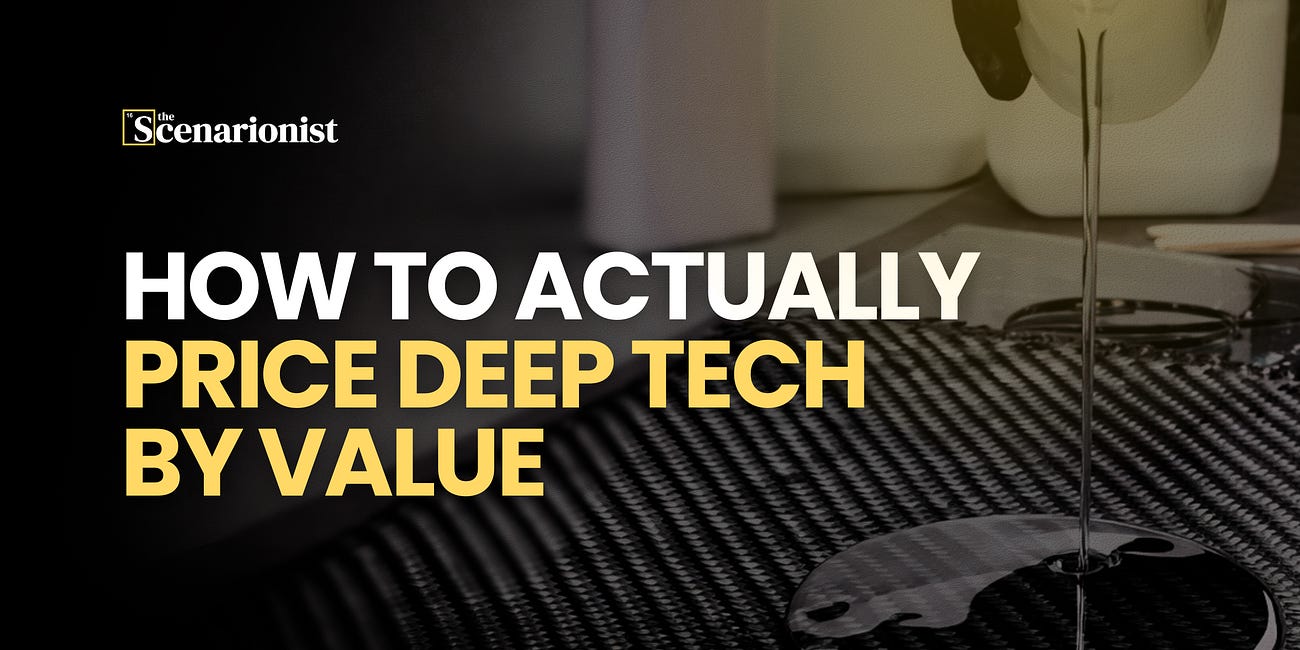 How to Actually Price Deep Tech by Value