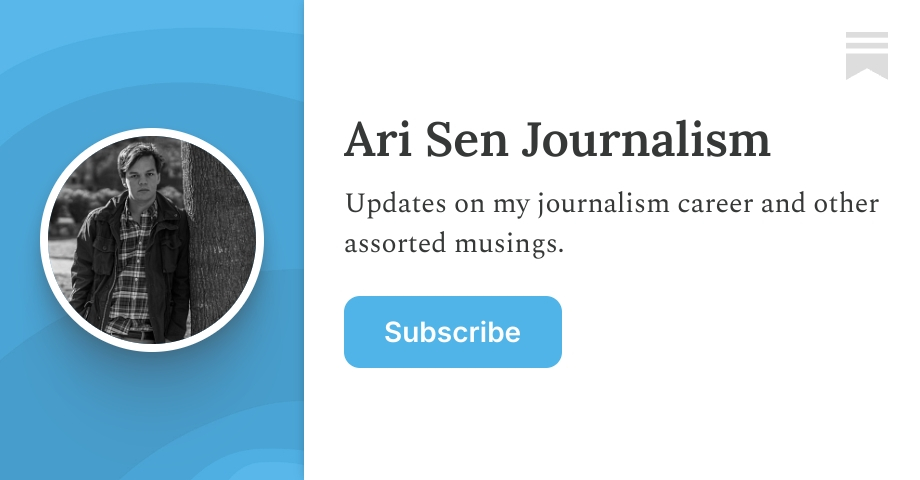 Ari Sen Journalism | Substack