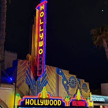pictures of neon signs at night