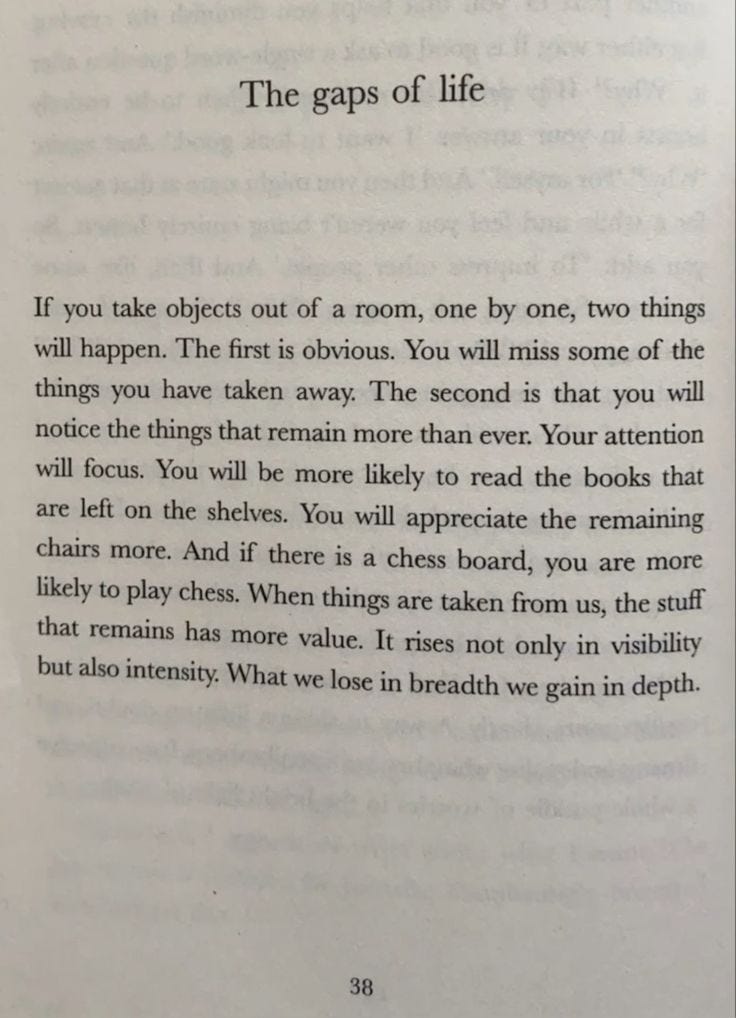 This may contain: an open book with the words the gps of life written in black and white on it