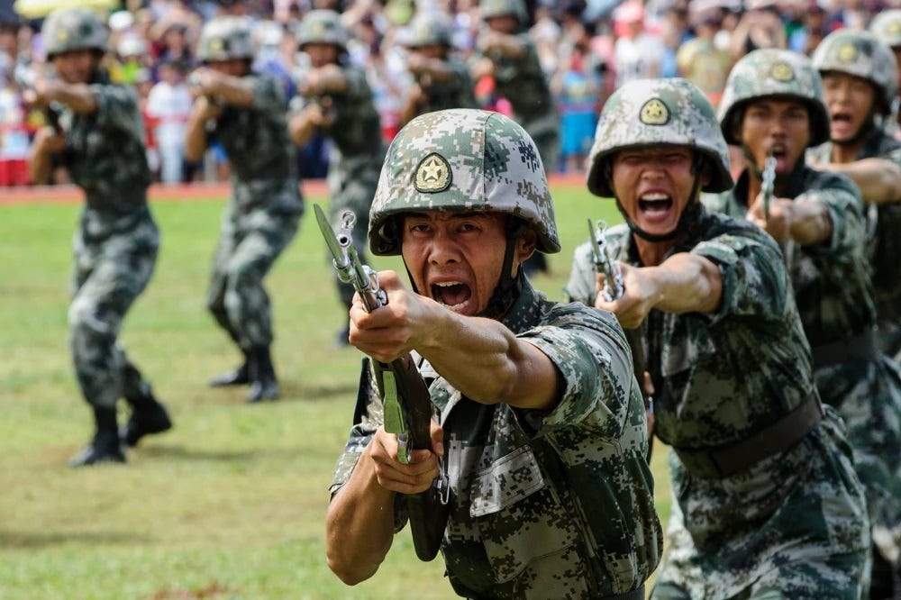 Chinese soldiers