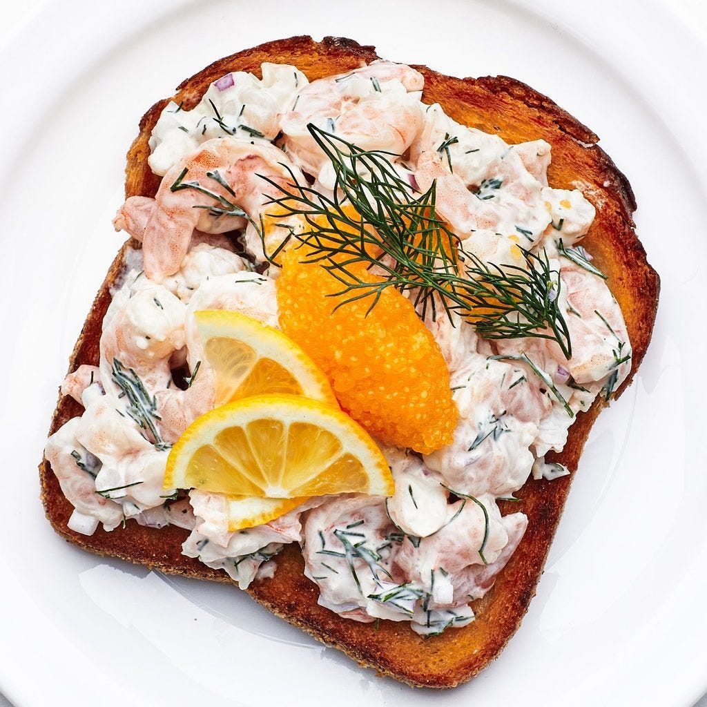 Toast skagen swedish shrimp toast – Artofit