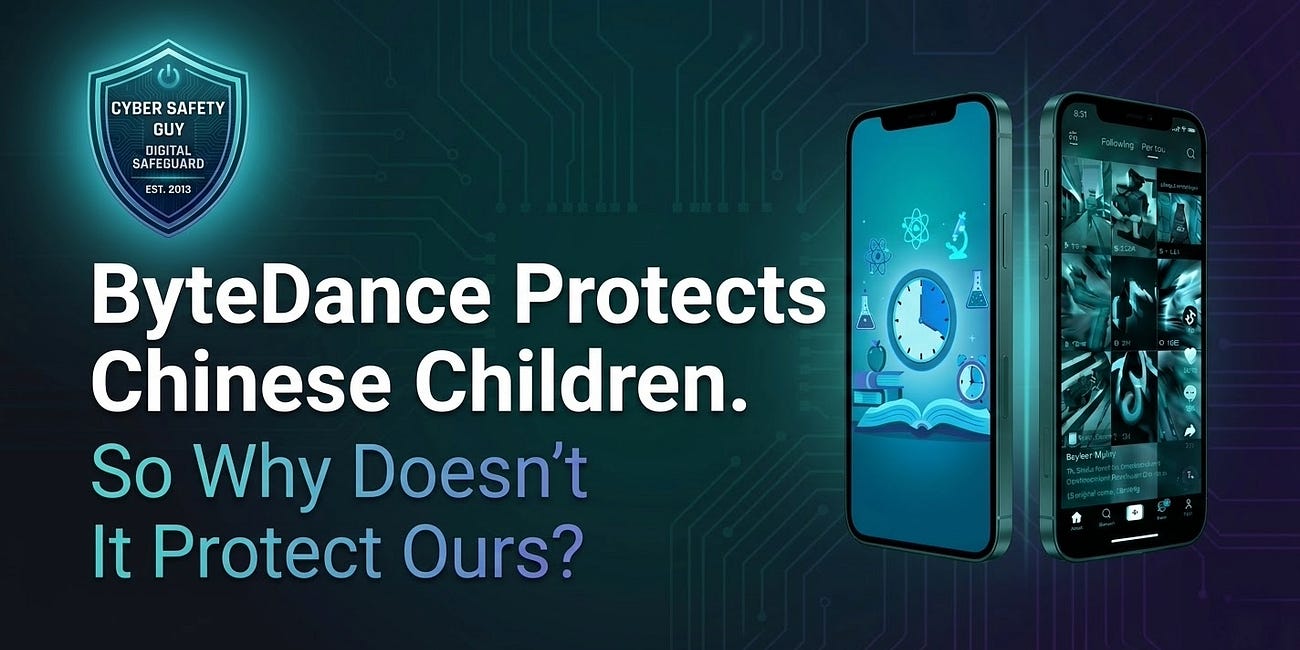 ByteDance Protects Chinese Children. So Why Doesn't It Protect Ours?