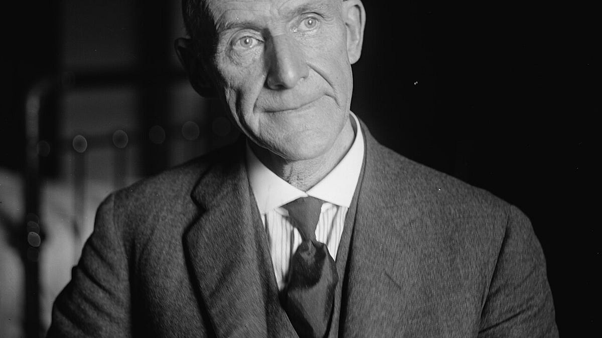 That Time Eugene Debs Went To Prison For Railroad Strike We Mean 'Obstructing The Mail'
