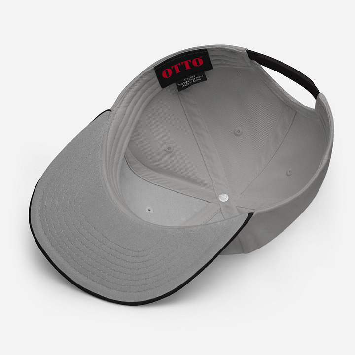 The Outfield O Logo Snapback Hat in Gray/Black