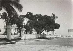 Ocean Ranch Hotel Entrance in 1951 Ocean Ranch Hotel Entrance in 1951