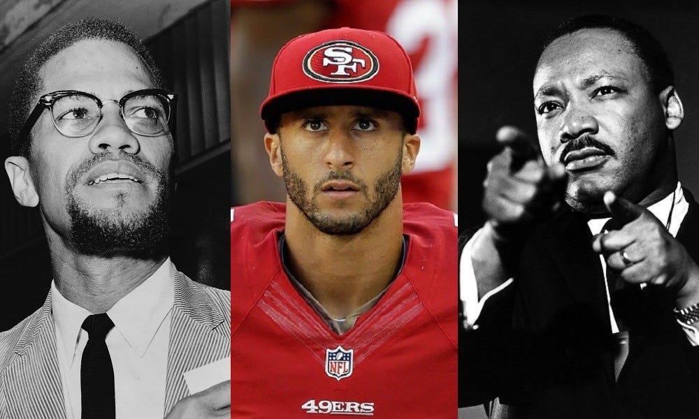 'No Vote' Colin Kaepernick might want to revisit Malcolm X and MLK 2016 images 'No Vote' Colin Kaepernick might want to revisit Malcolm X and MLK 2016 images