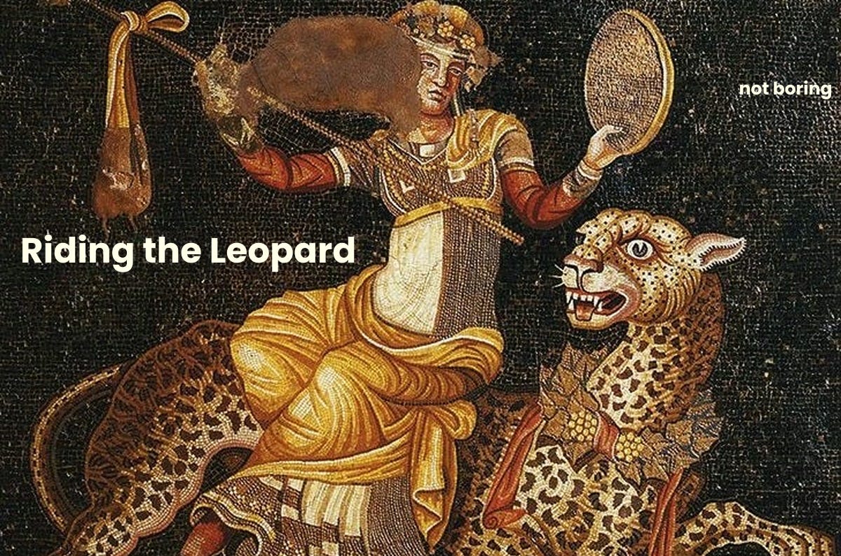 Riding the Leopard