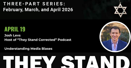 Josh Levs-They Stand Corrected | Substack