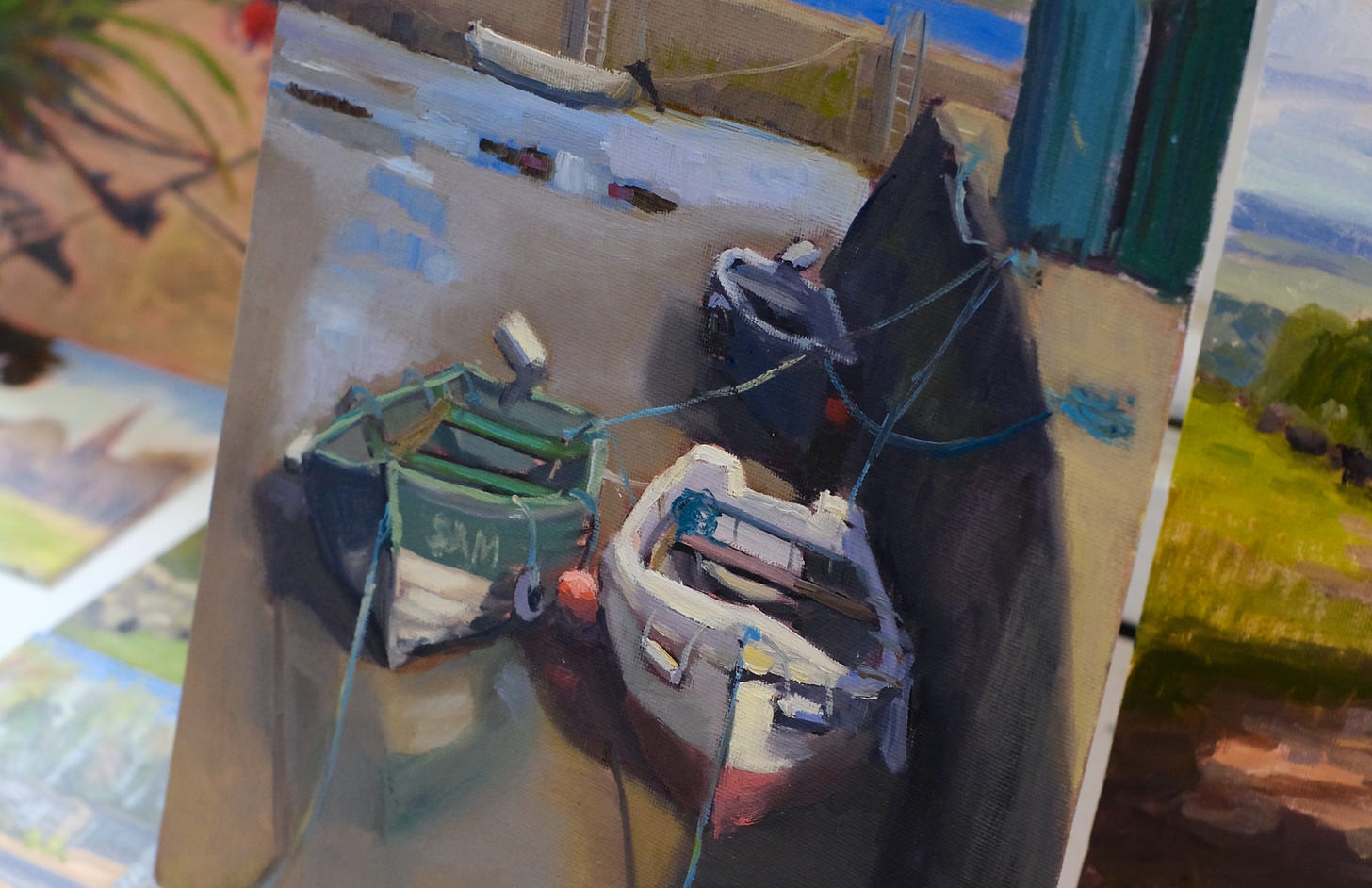 Painting by Geraldine Walsh Painting by Geraldine Walsh