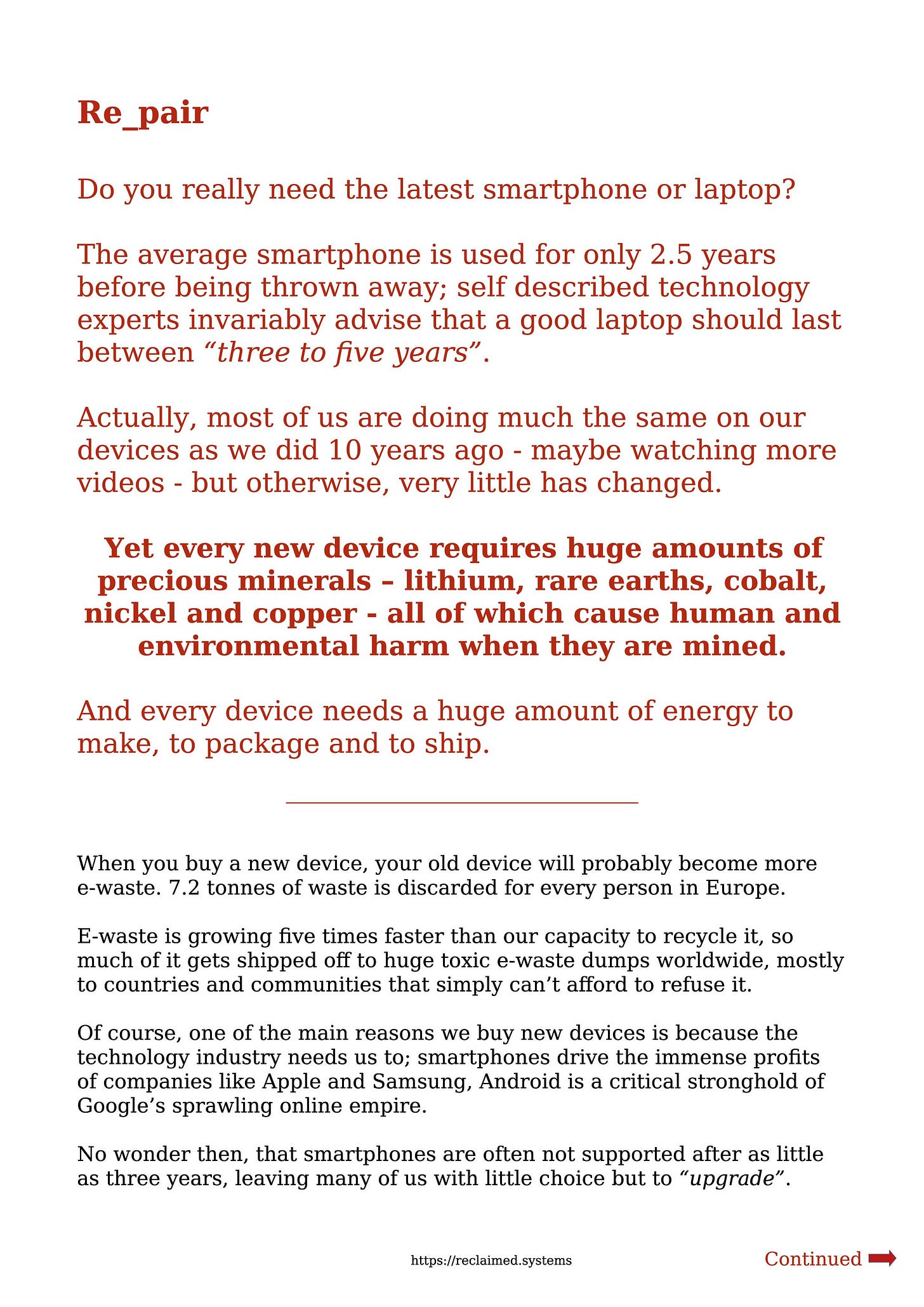 Re_pair: do you really need to upgrade?