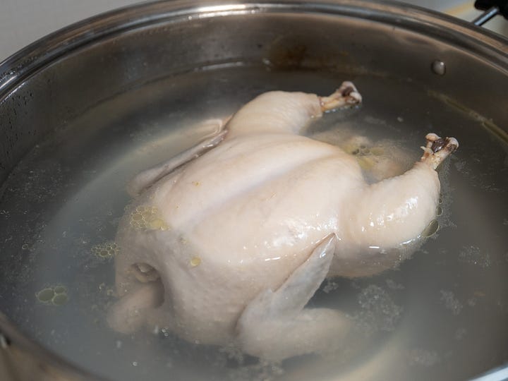 chicken cooking