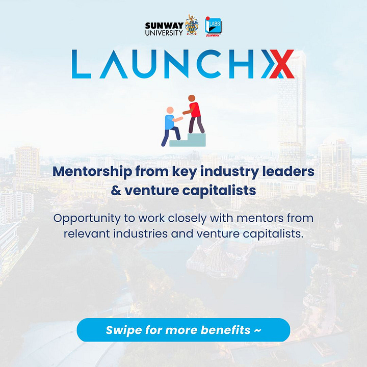 Launch X Programme Benefits
