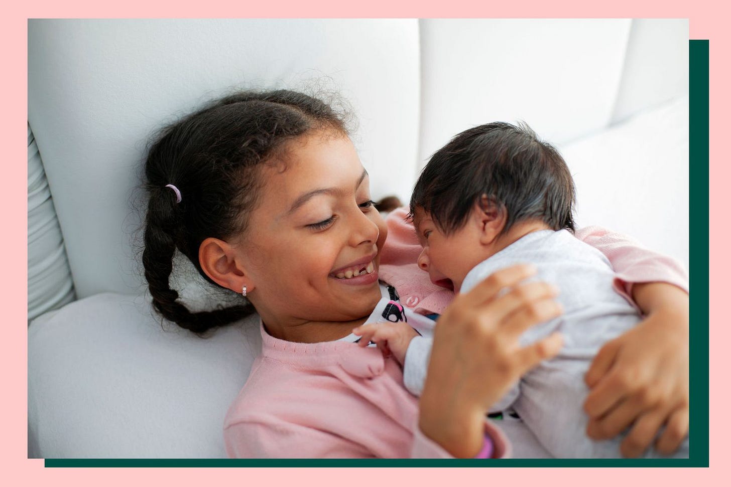 Newborns Are 'Gifting' Older Siblings To Ease Transition
