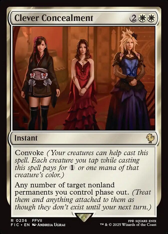 Clever Concealment (Final Fantasy Commander #236)