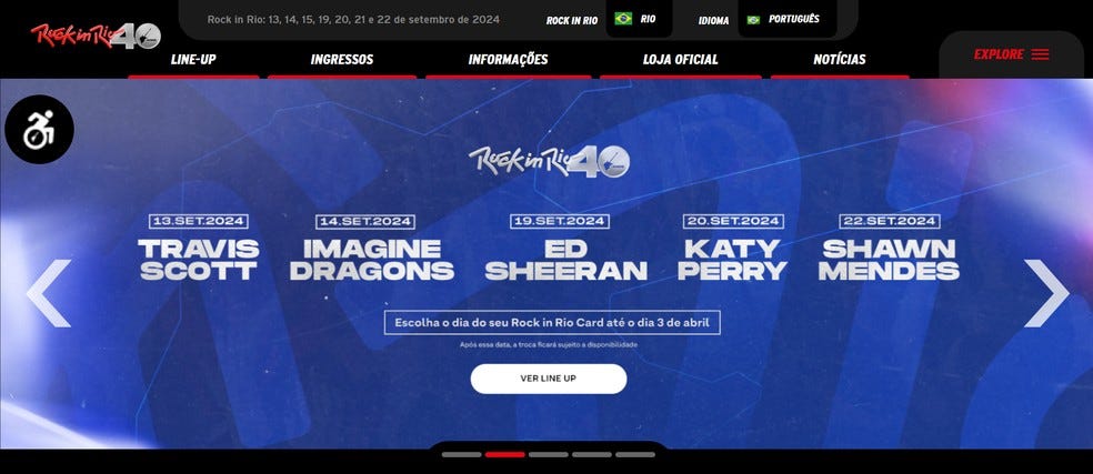 Line-UP Rock in Rio 2024 Atualizado - Todas atrações! - Ubes - União  Brasileira dos Estudantes Secundaristas