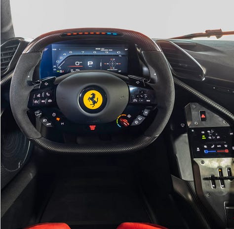 Ferrari F80 Exterior | Ferrari F80 Interior | Ferrari F50 Interior | Ferrari F40 Interior | Ferrari F40 Exterior | Ferrari F50 Exterior