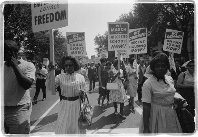 Civil rights March on Washington, D.C.